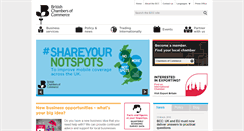 Desktop Screenshot of britishchambers.org.uk