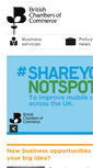 Mobile Screenshot of britishchambers.org.uk